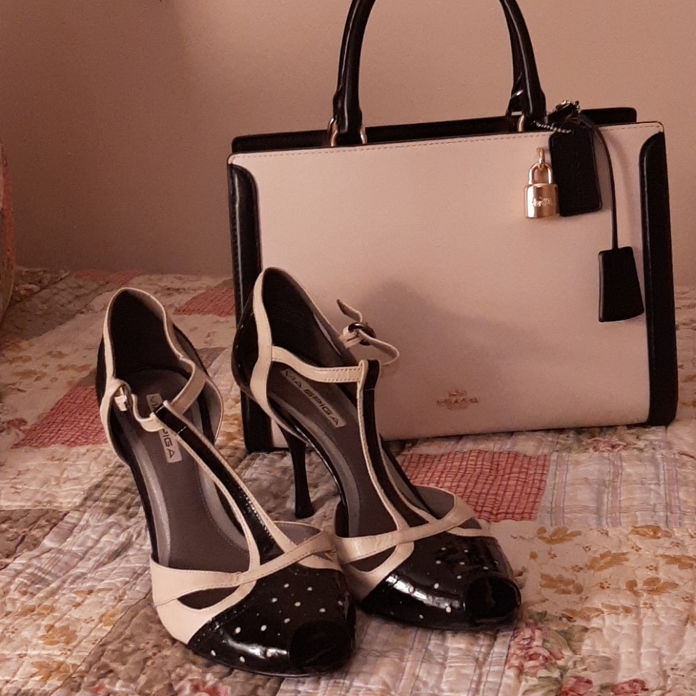 Vintage 50's Via Spiga 9/15 M heals